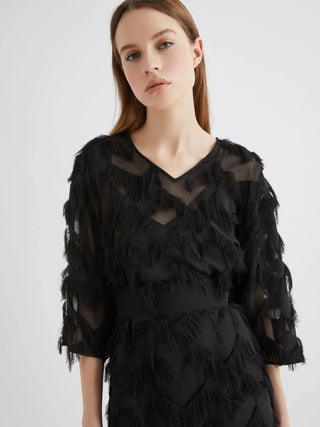 Mini abito in fil coupé