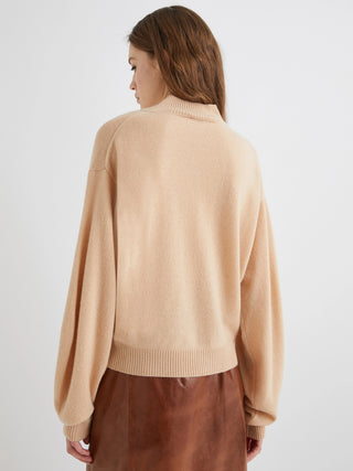 Maglia a collo alto in cashmere