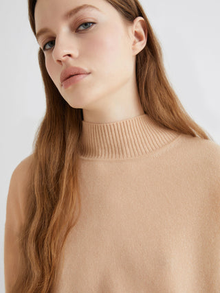 Maglia a collo alto in cashmere