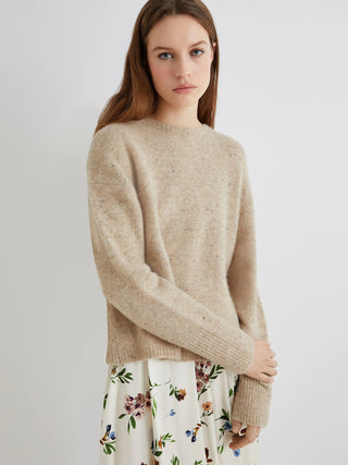 Maglia in filato bottonato