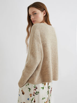 Maglia in filato bottonato