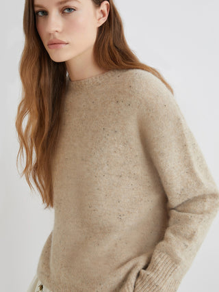 Maglia in filato bottonato