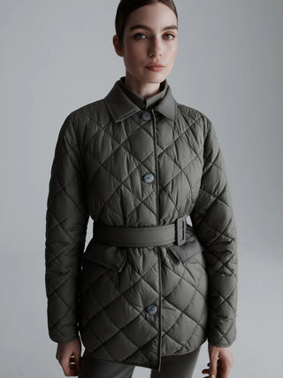 Giacca imbottita e trapuntata