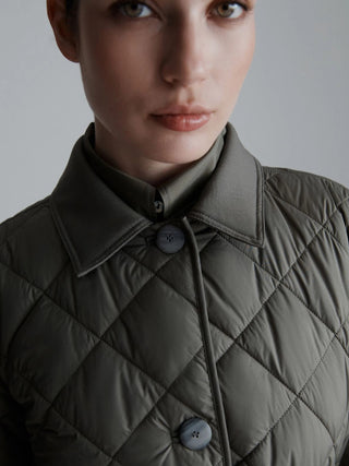 Giacca imbottita e trapuntata