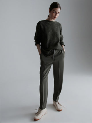 Jogger in twill stretch