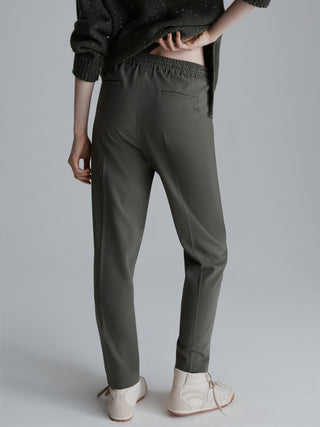 Jogger in twill stretch