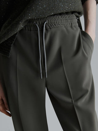 Jogger in twill stretch