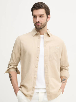 Camicia in misto lino