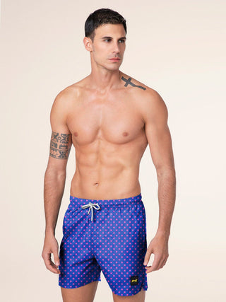 Short uomo a fantasia