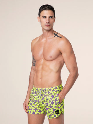 Short uomo a fantasia