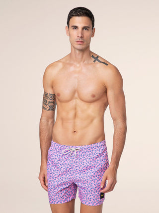 Short uomo a fantasia