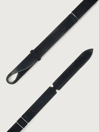 Cintura nobuckle cloudy in suede