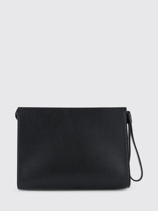 Pouch micron in pelle con polsiera