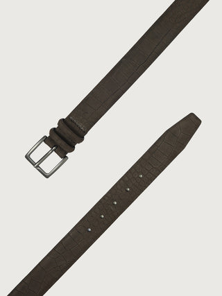 Cintura cocco nabuk in pelle