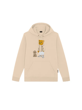 Felpa con cappuccio ricamata filou cl