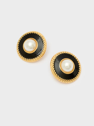 Orecchini perla con clip