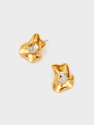 Orecchini a lobo smussati