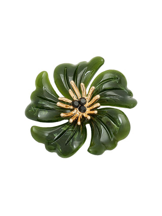 Spilla flower con pietre