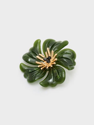 Spilla flower con pietre