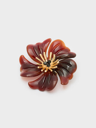 Spilla flower con pietre