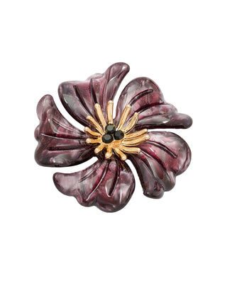 Spilla flower con pietre