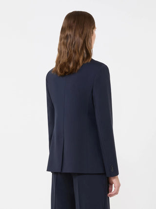 Blazer doppiopetto in lana stretch