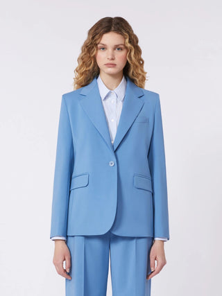 Blazer in lana stretch