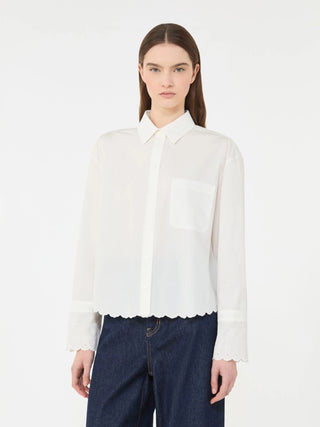 Camicia in cotone con taschino