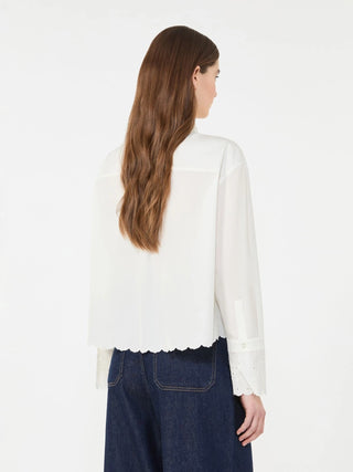 Camicia in cotone con taschino