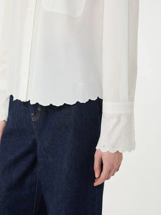 Camicia in cotone con taschino