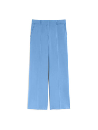 Pantalone palazzo in lana