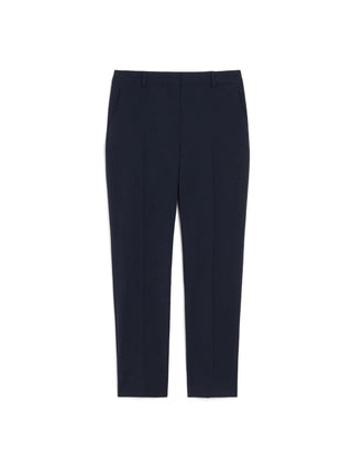 Pantalone a sigaretta in tela di lana