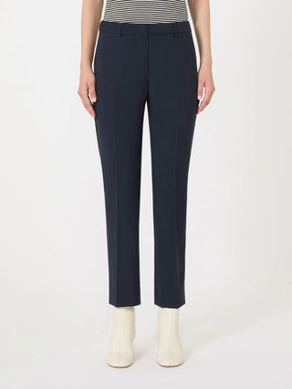 Pantalone a sigaretta in tela di lana