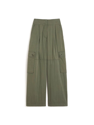 Pantalone in gabardina di cotone
