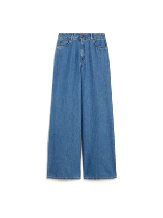 Jeans in denim morbido di cotone