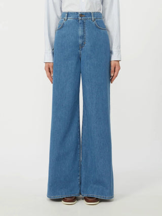 Jeans in denim morbido di cotone