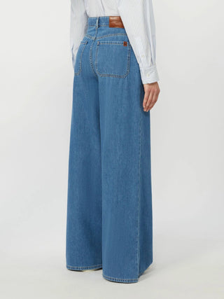 Jeans in denim morbido di cotone