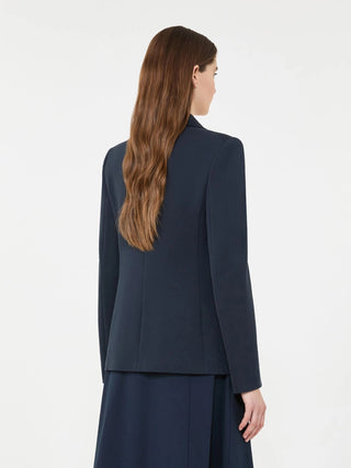 Blazer in jersey di cotone