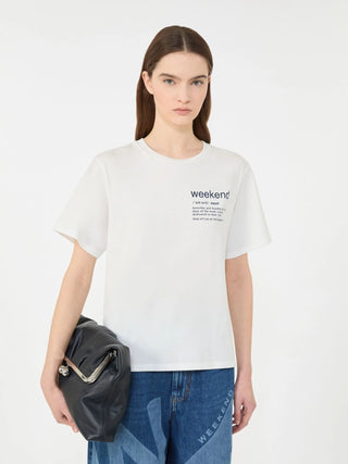 T-shirt in cotone con stampa grafica