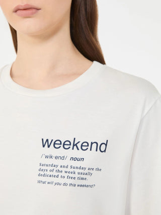 T-shirt in cotone con stampa grafica