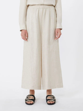 Pantalone ampio in lino