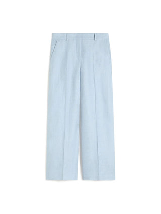 Pantalone in canvas di lino