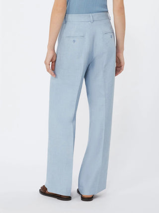 Pantalone in canvas di lino