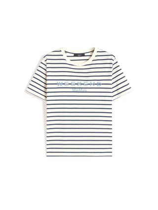 T-shirt in jersey con grafica