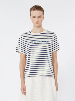 T-shirt in jersey con grafica