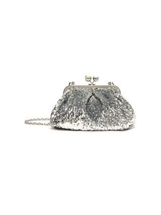 Pasticcino bag small in raso con paillettes