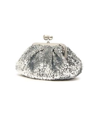 Pasticcino bag small in raso con paillettes