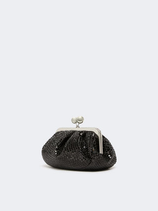 Pasticcino bag small in raso con strass