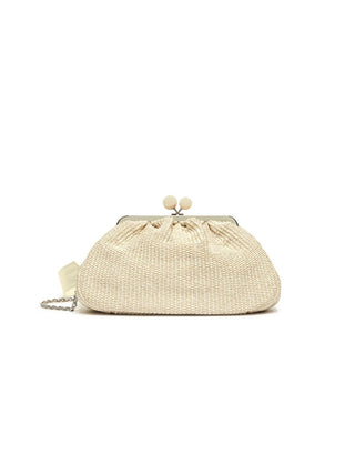 Pasticcino bag medium effetto rafia