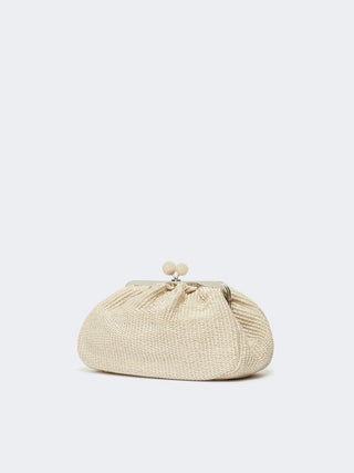 Pasticcino bag medium effetto rafia